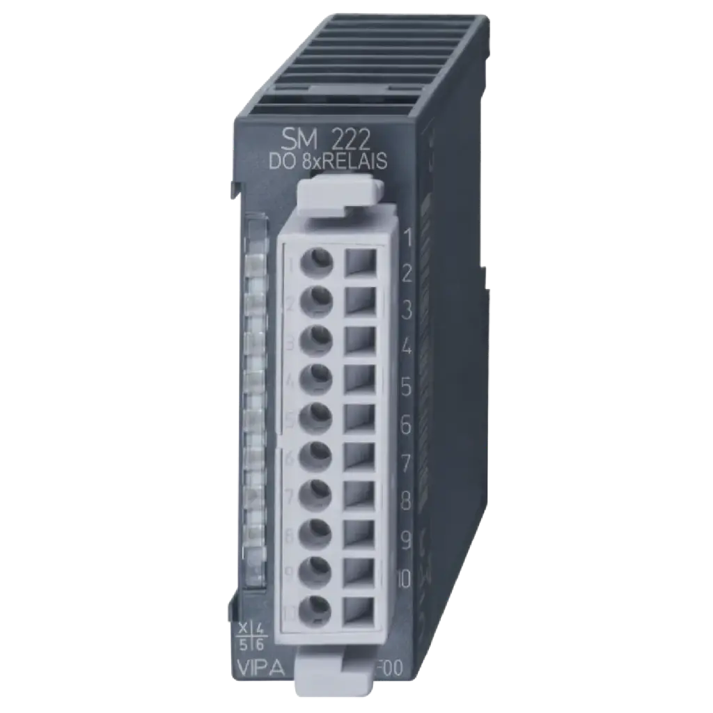 VIPA 222-1HF00 - SM 222 Digital Output Module, 8 Relay Outputs, 230VAC/30VDC, 5A