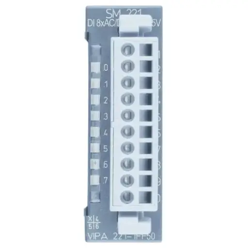VIPA 221-1FF50 - SM221 Digital Input, 8DI, 180-265VAC