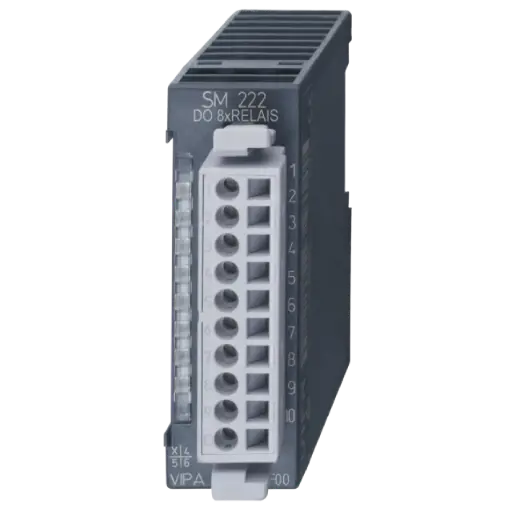 VIPA 222-1HF00 - SM 222 Digital Output Module, 8 Relay Outputs, 230VAC/30VDC, 5A